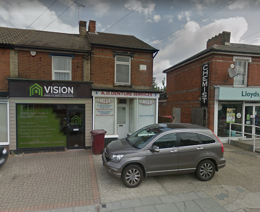 A. D. Denture Services logo